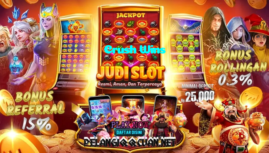 Crush Wins casino presented on mobile device in Pakistan with slots and live games